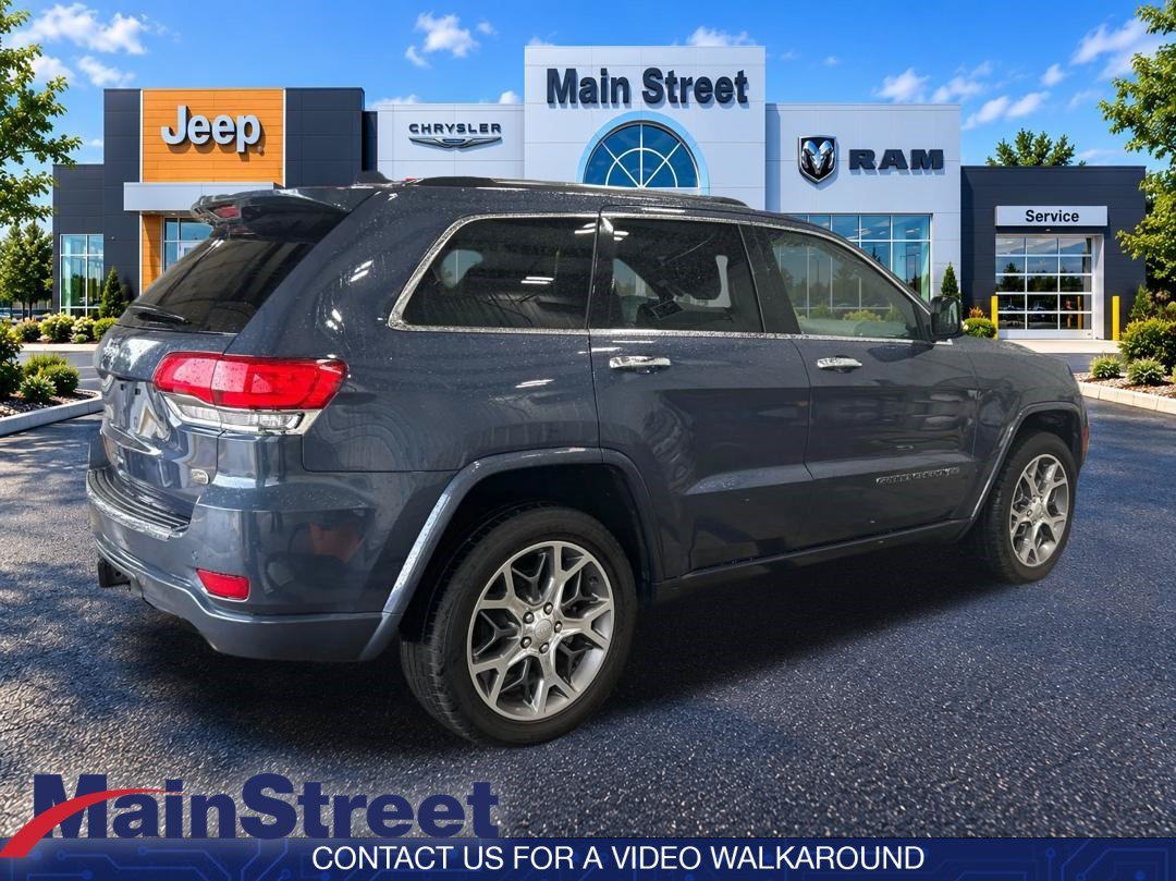 Used 2021 Slate Blue Pearlcoat Jeep Overland image 5