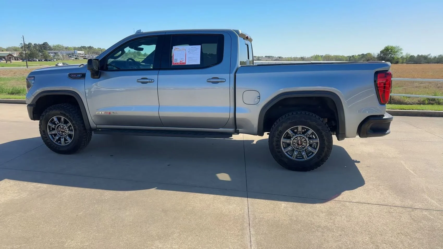 Used 2025 Sterling Metallic GMC AT4X image 5