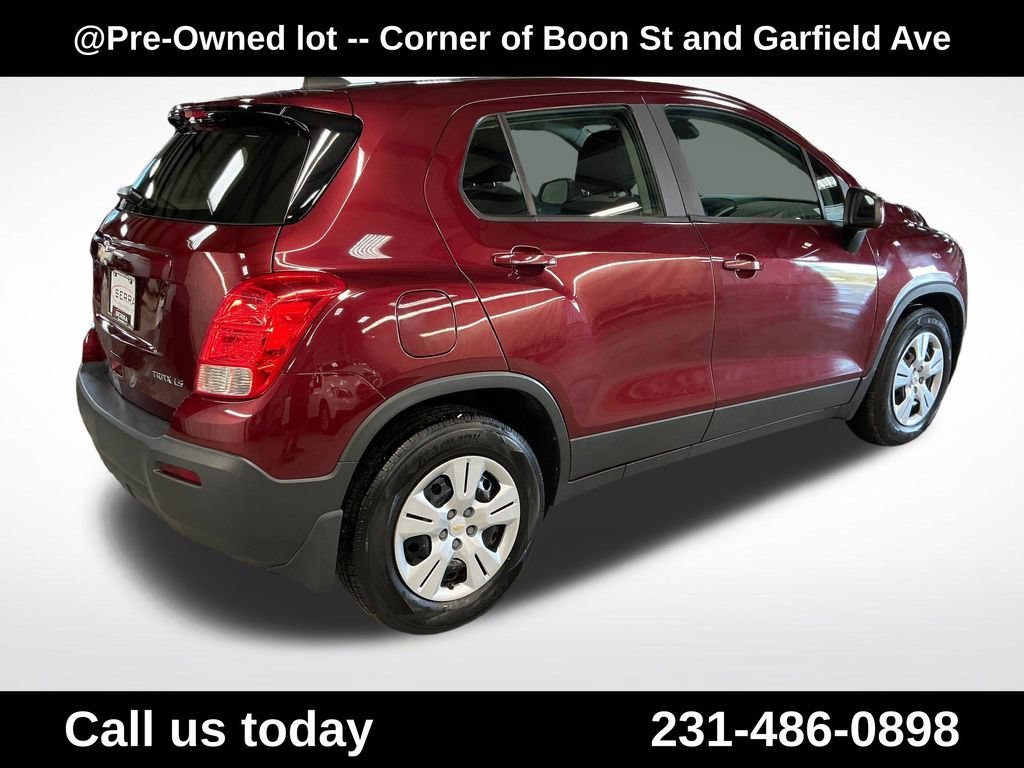 Used 2016 CRIMSON METALLIC Chevrolet LS image 7