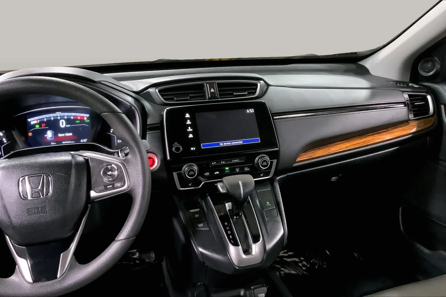 Used 2017 Gunmetal Metallic Honda EX image 7