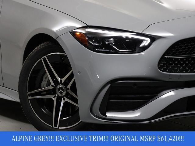 Certified Used 2026 MANUFAKTUR Alpine Grey Mercedes-Benz C 300 image 3