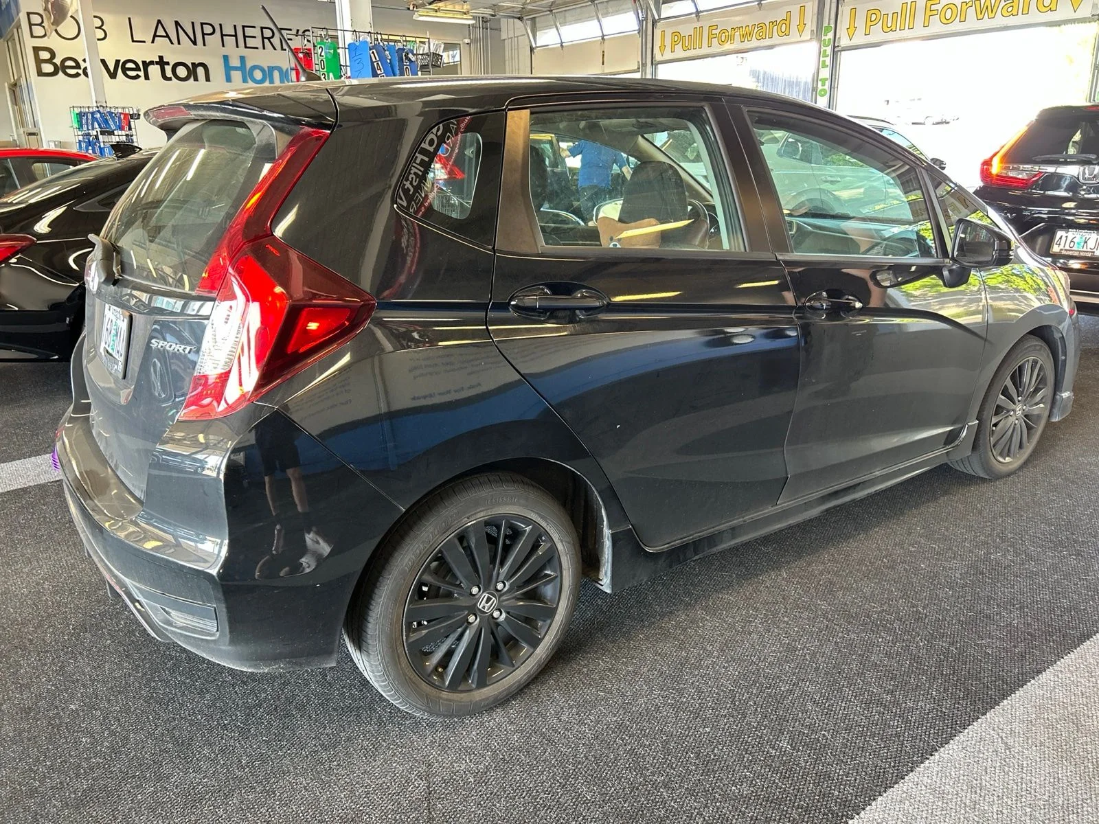 Used 2019 Crystal Black Pearl Honda Sport image 4