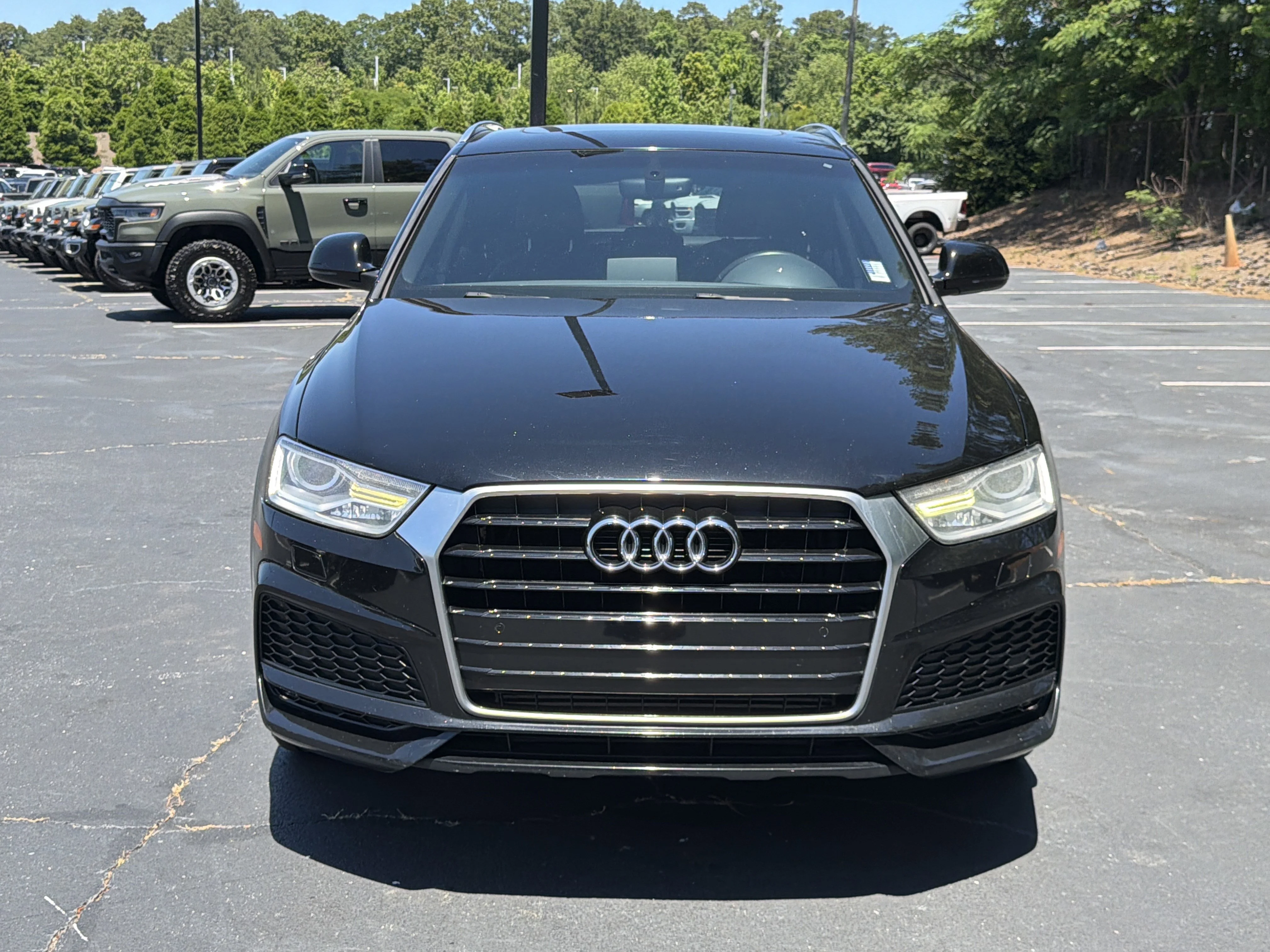 Used 2018 Audi Q3 Premium with VIN WA1BCCFSXJR023061 for sale in Marietta, GA
