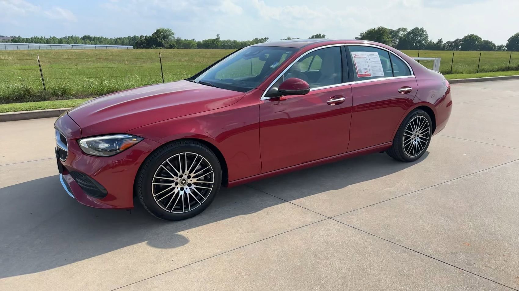 Used 2024 Red Mercedes-Benz C 300 image 5
