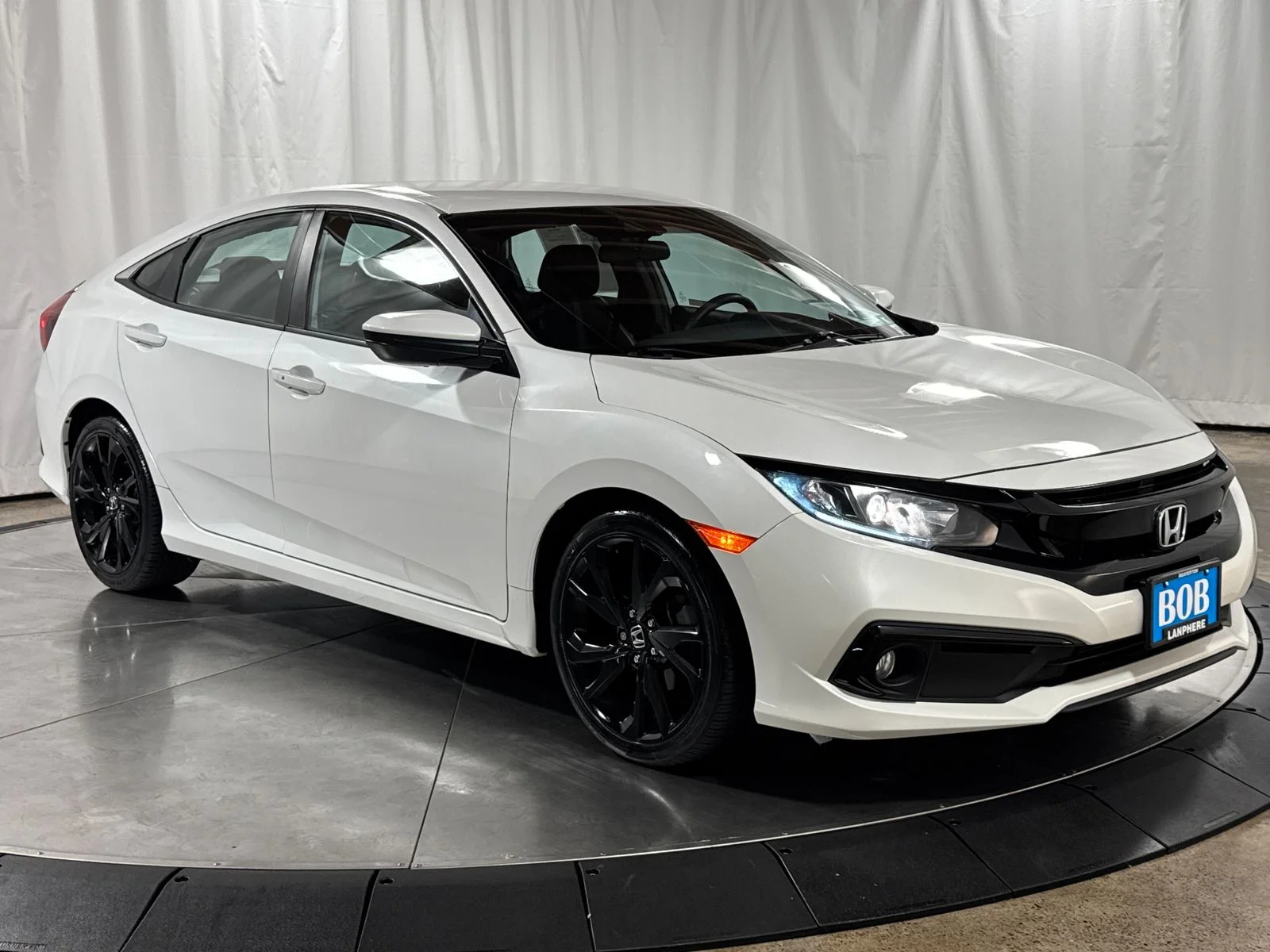Used 2019 White Orchid Pearl Honda Sport image 7