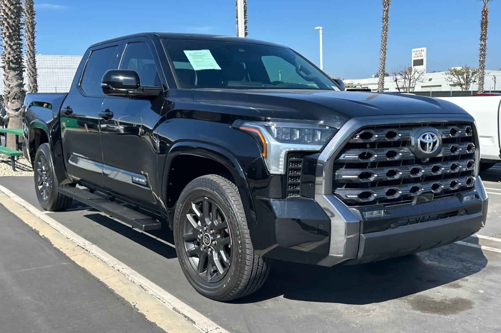 Used 2023 Midnight Black Metallic Toyota Platinum image 2