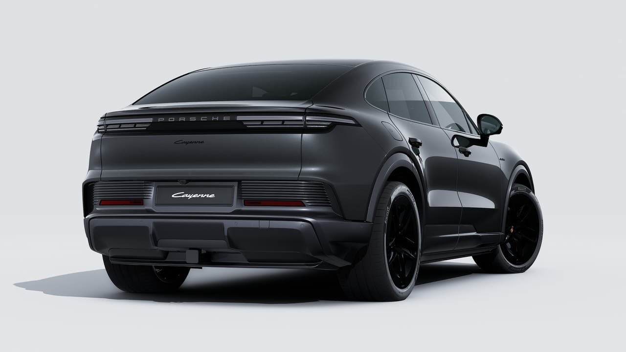 New 2026 Chromite Black Metallic Porsche Coupe Electric image 9