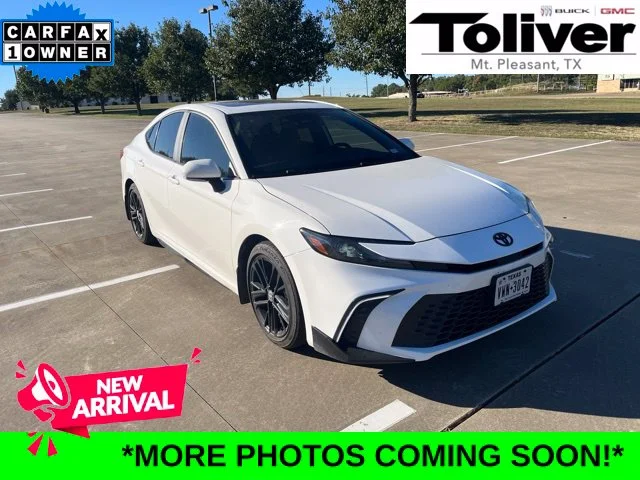Used 2025 White Toyota SE image 1