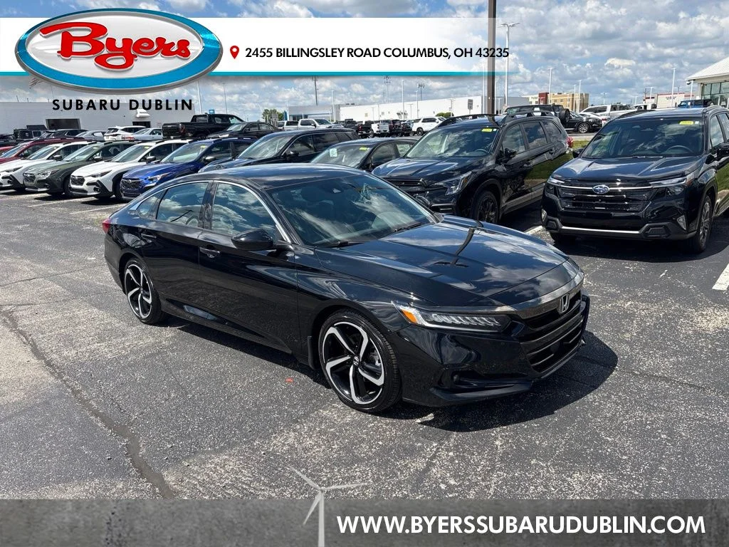 Used 2022 Black Honda Sport image 1