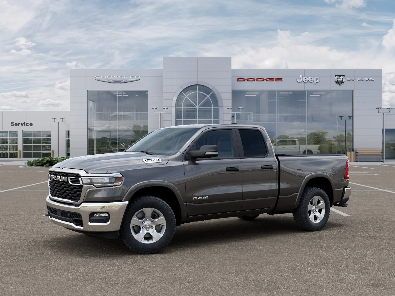 New 2026 Granite Crystal Metallic Clearcoat RAM Big Horn image 28