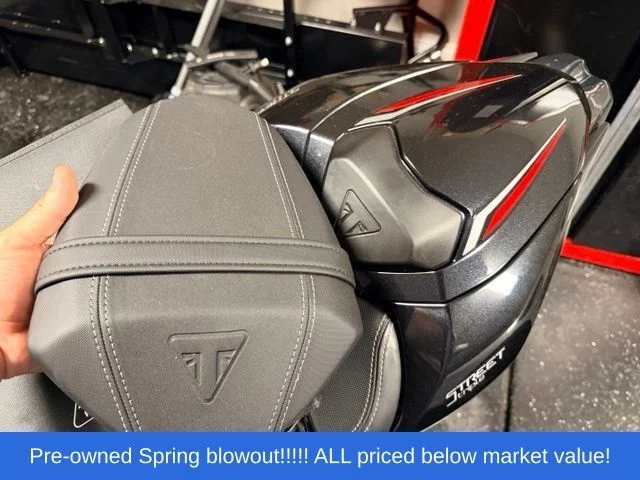 Used 2018 Black Triumph motorcycle image 32