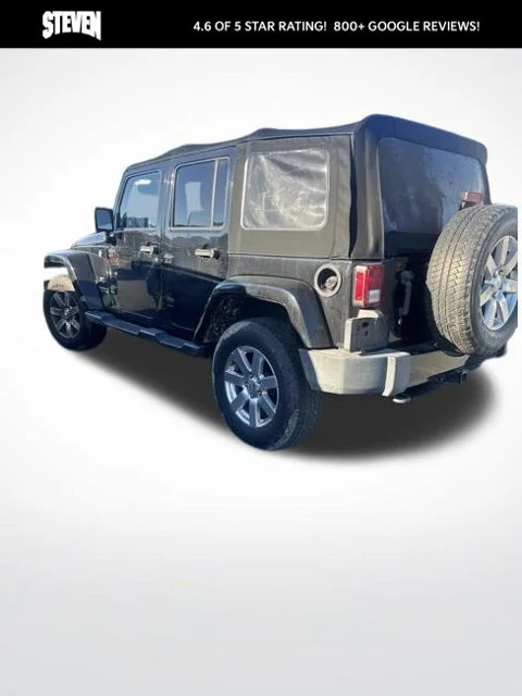 Used 2017 Black Jeep Unlimited Sahara image 5