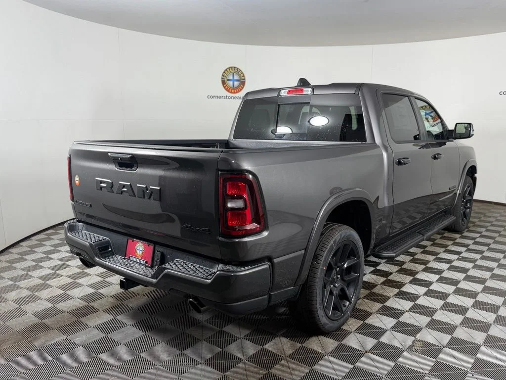 New 2026 Granite Crystal Metallic Clear-Coat Exterior Paint RAM Laramie image 17