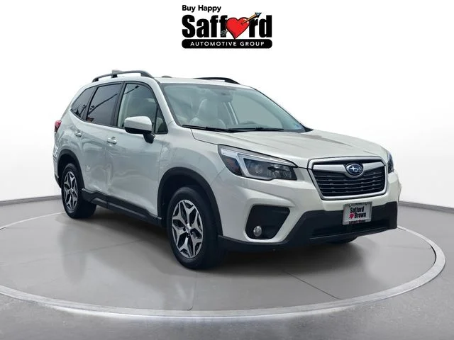 Used 2021 White Subaru Premium image 3