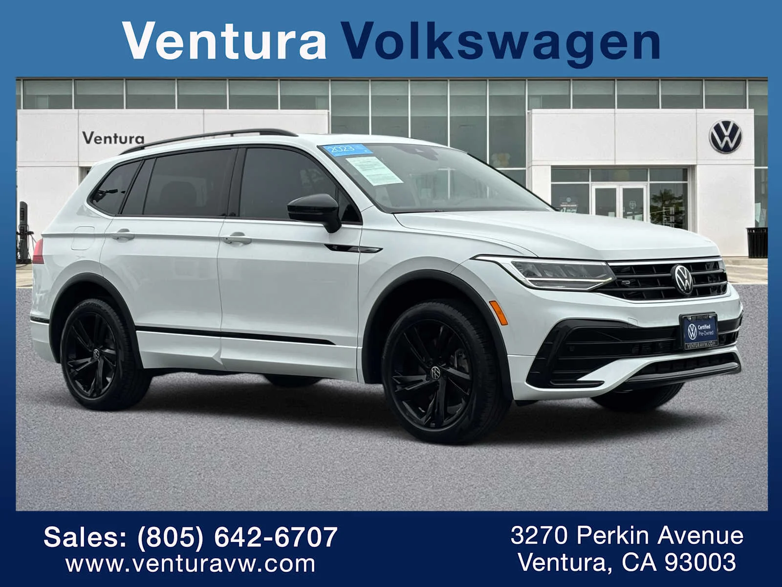 2023 Volkswagen Tiguan SE R-Line Black
