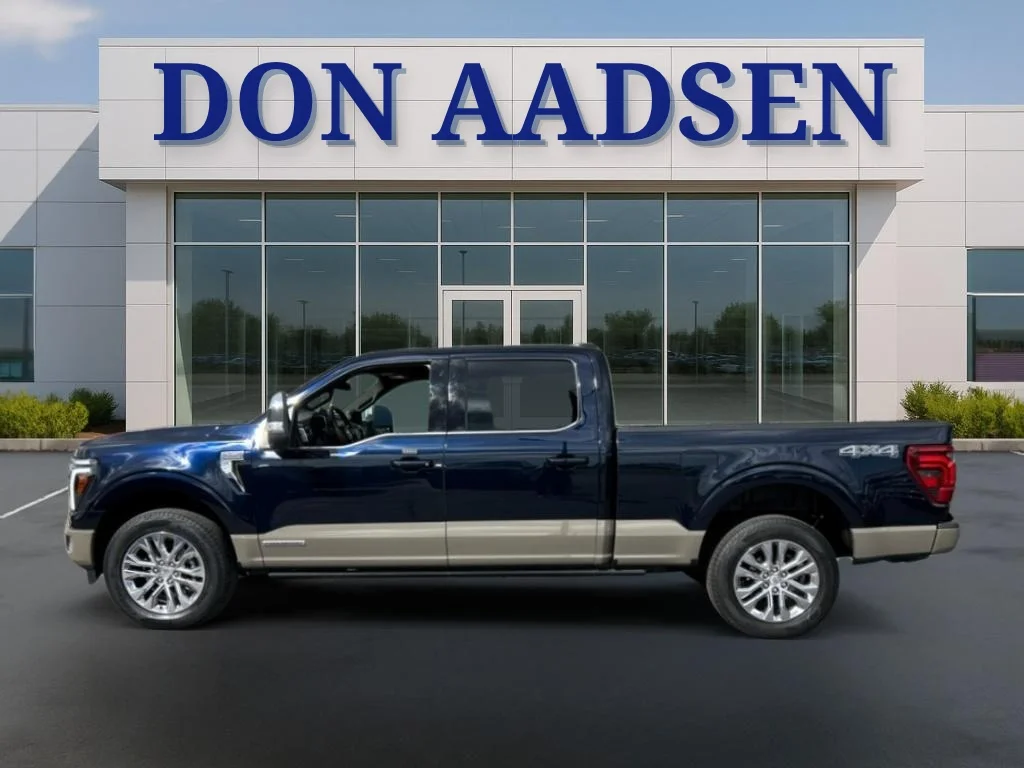 Certified Used 2025 Antimatter Blue Metallic Ford King Ranch image 4