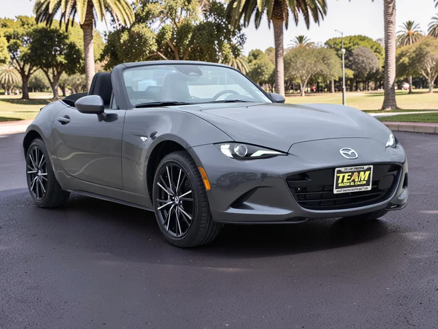 New 2026 Machine Gray Metallic Mazda Grand Touring image 4