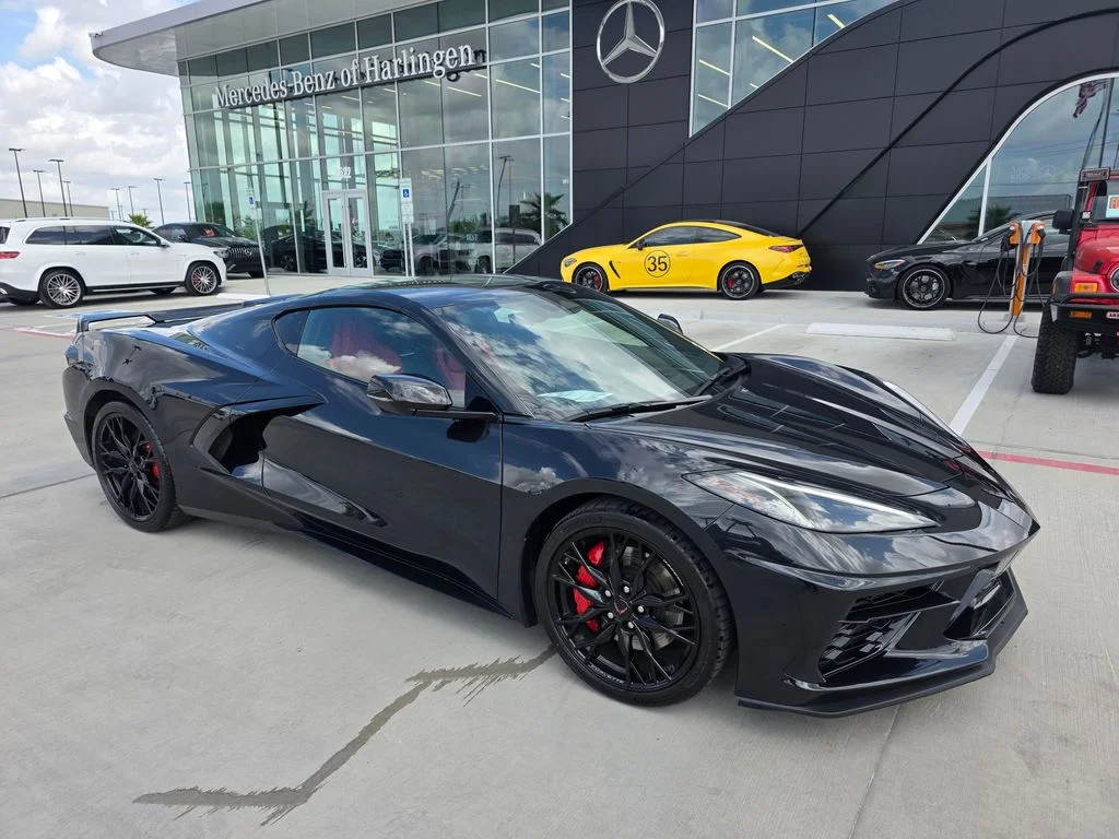 Used 2024 Black Chevrolet Stingray image 1