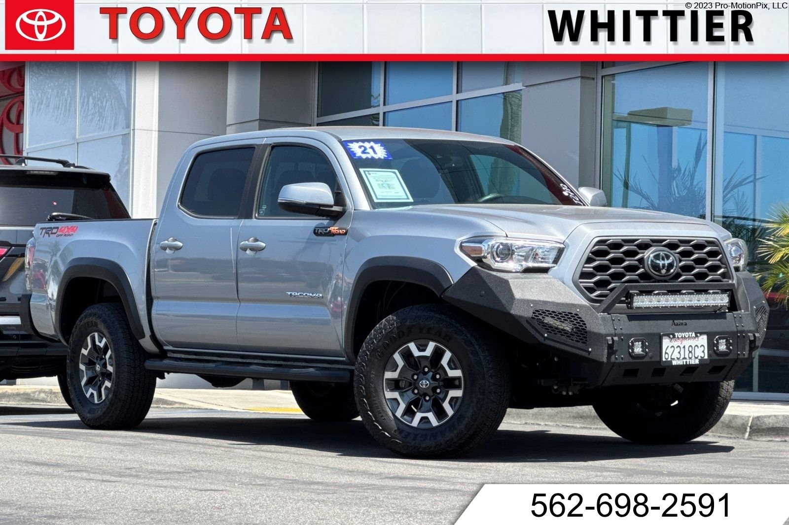 Used 2021 Silver Toyota TRD Off-Road image 1
