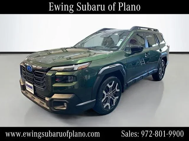 New 2026 DEEP EMERALD GREEN PEARL Subaru Touring XT image 3
