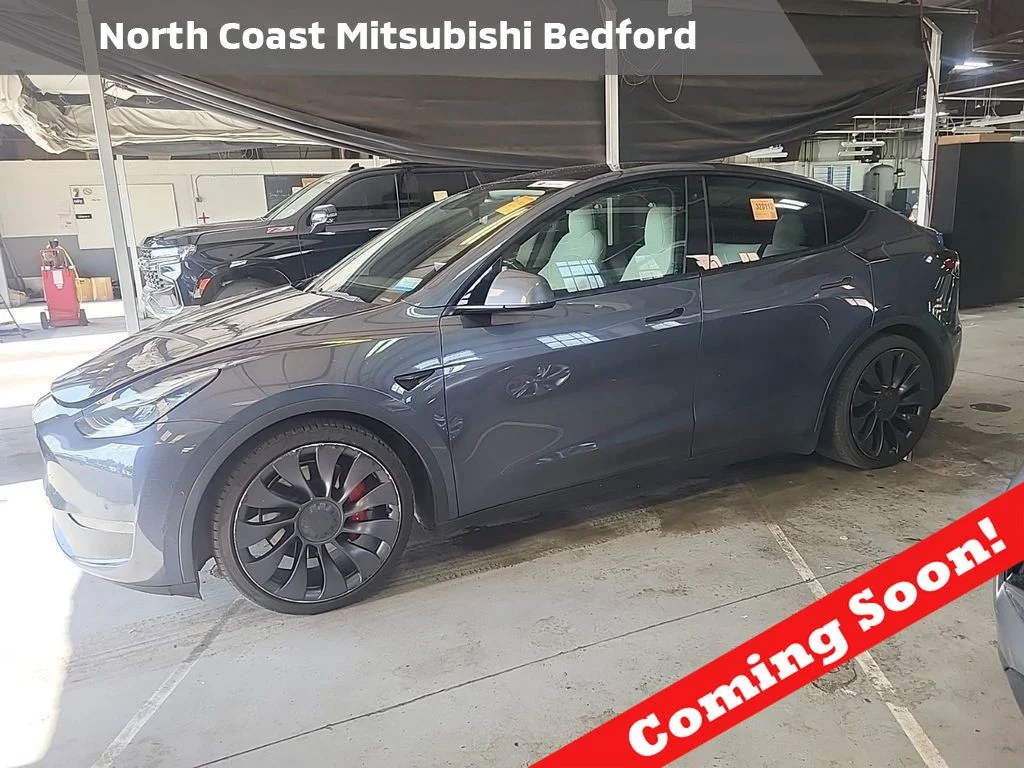 Used 2020 Gray Tesla Performance image 1