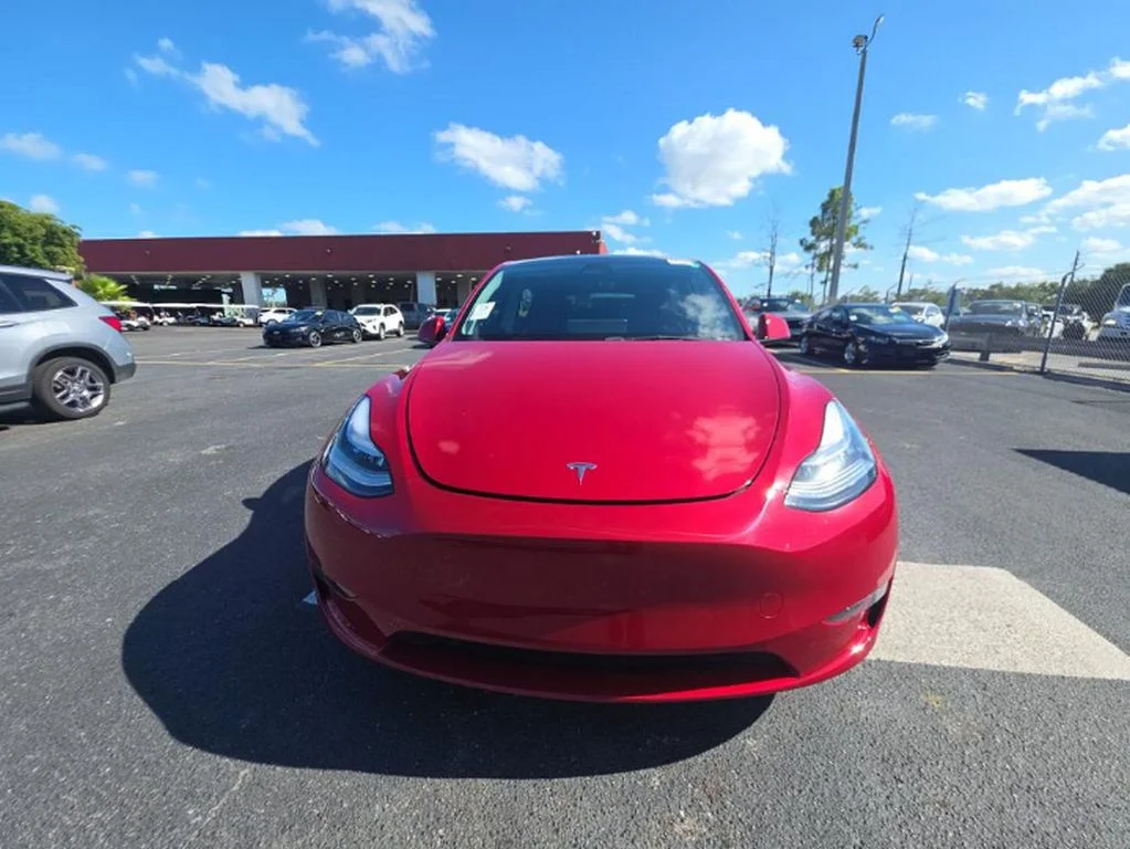 Used 2023 Tesla Model Y Long Range with VIN 7SAYGDEE6PA111707 for sale in Bedford, OH