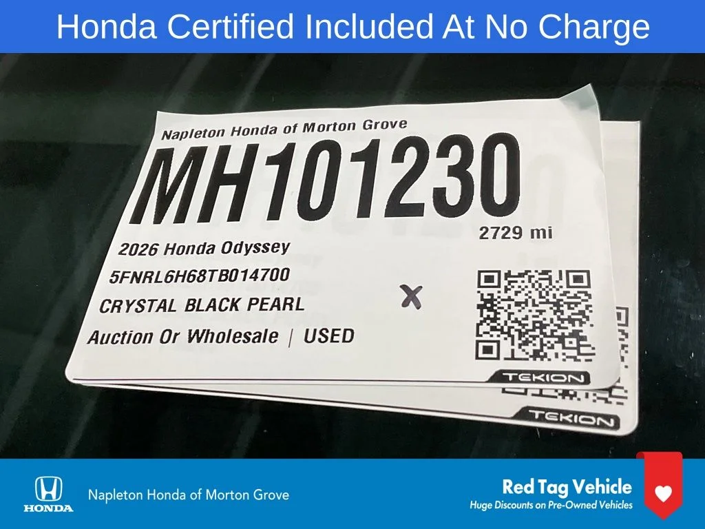 2026 Honda Odyssey EX-L - Photo 34