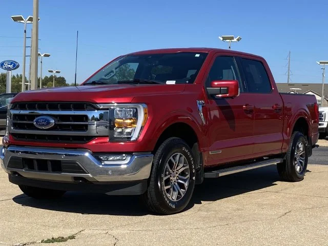 Used 2021 Red Ford Lariat image 6