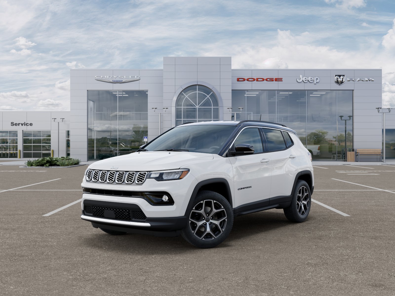 New 2026 Bright White Clear-Coat Exterior Paint Jeep Limited image 37