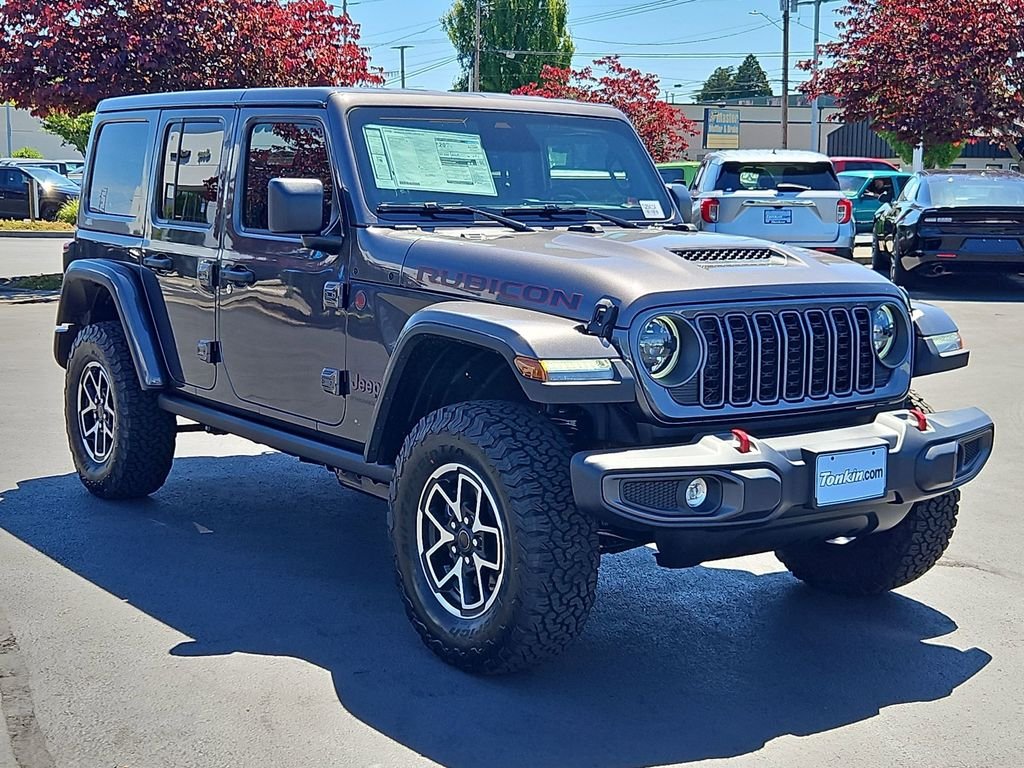 New 2026 Granite Crystal Metallic Clear-Coat Exterior Paint Jeep Rubicon image 8