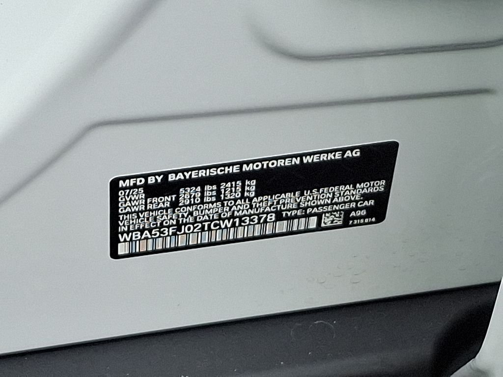 Certified Used 2026 Mineral White Metallic BMW 530i xDrive image 10