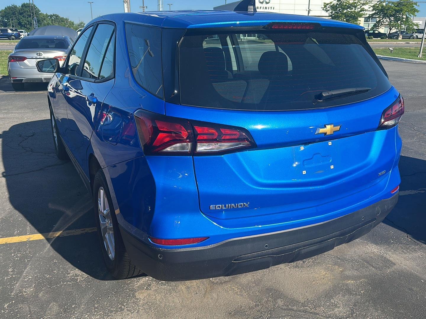 Used 2024 Riptide Blue Metallic Chevrolet LS image 4