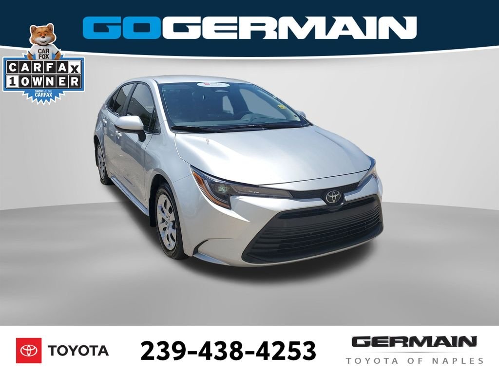 Certified Used 2025 Silver Toyota LE image 5