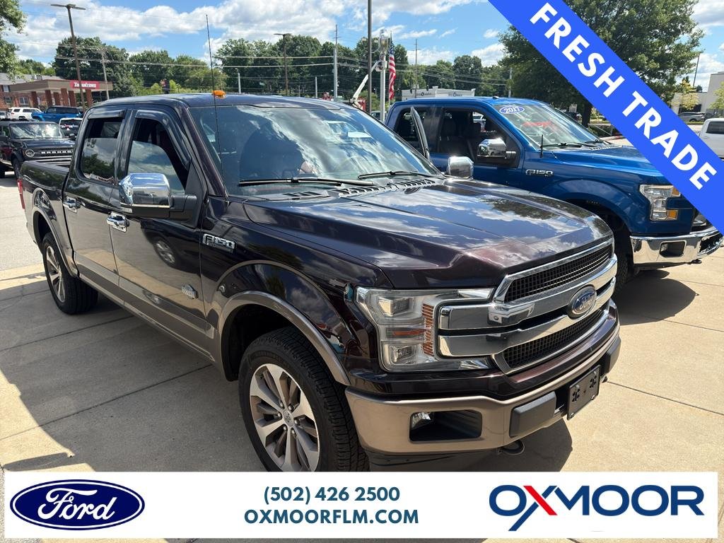 Used 2020 Magma Red Metallic Ford King Ranch image 1