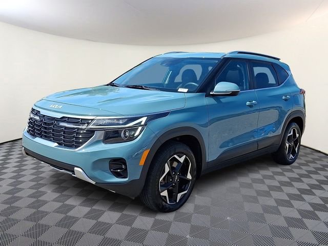 Used 2024 Blue Kia EX image 3