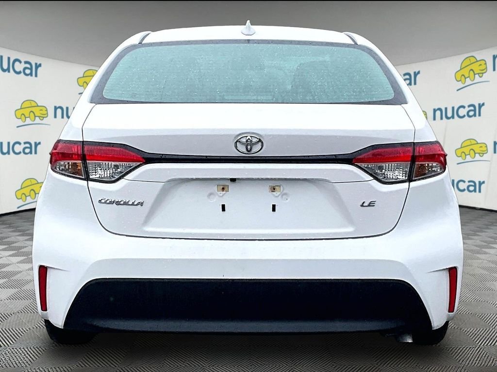 Used 2024 White Toyota LE image 5