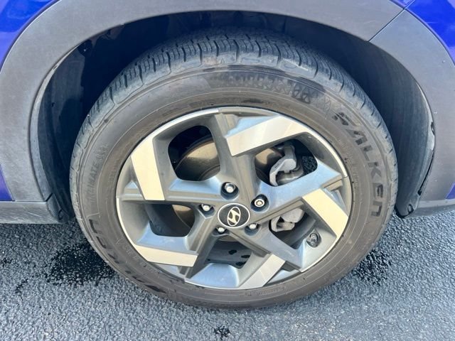 Certified Used 2021 Blue Hyundai SEL image 8