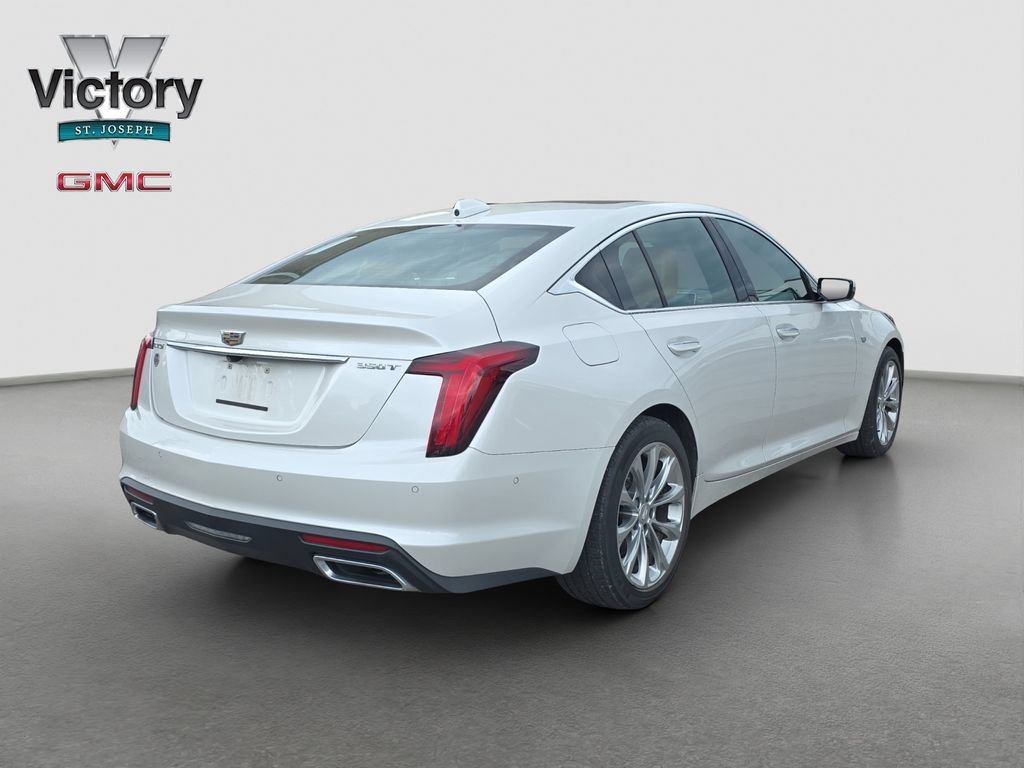 Used 2020 CRYSTAL WHITE TRICOAT Cadillac Premium Luxury image 20