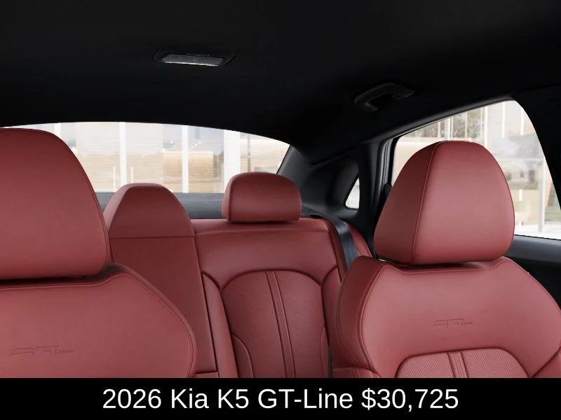 New 2026 Snow White Pearl Kia GT-Line FWD image 27