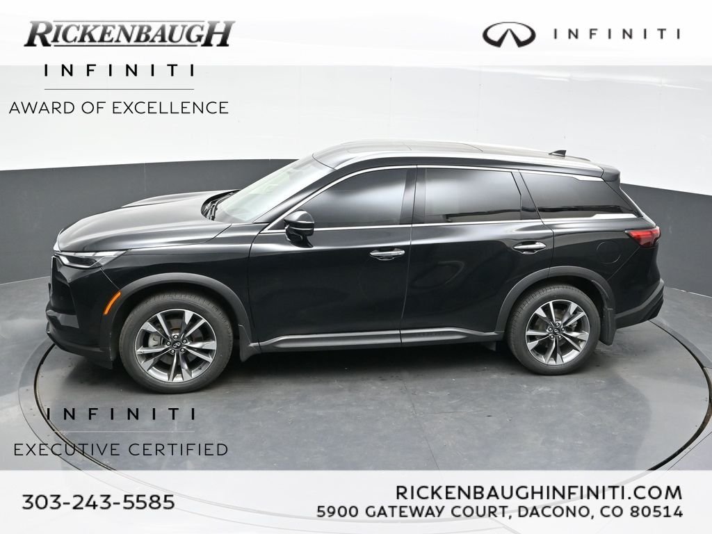 Certified Used 2023 Black INFINITI LUXE image 39