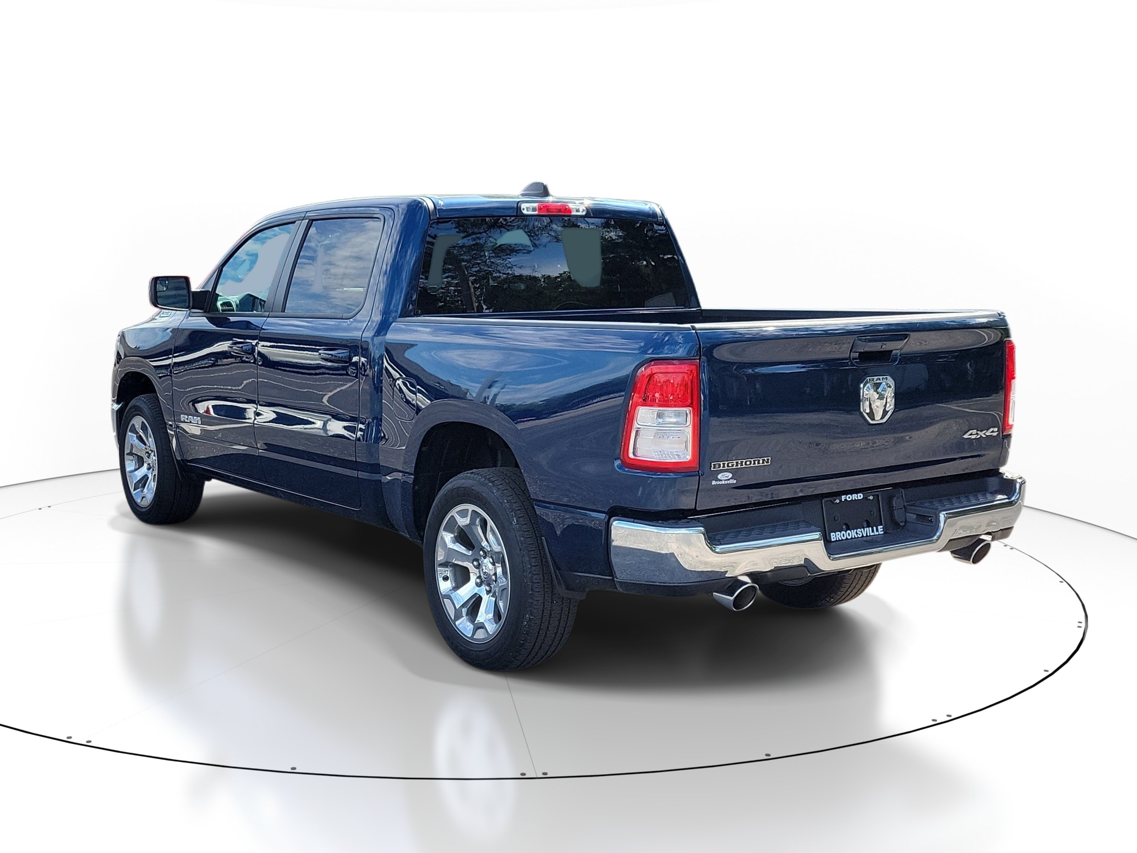 Used 2022 Patriot Blue Pearlcoat Ram Big Horn image 3