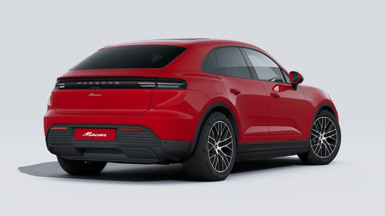 New 2026 Carmine Red Porsche Electric image 9