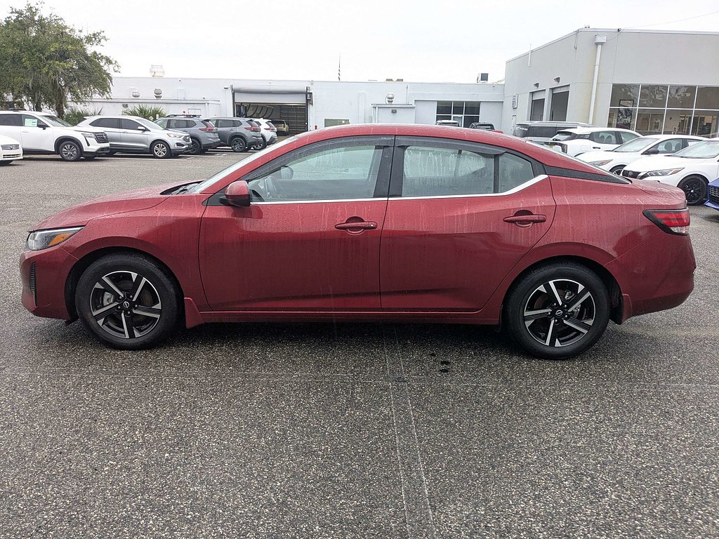 Certified Used 2025 Scarlet Ember Tintcoat Nissan SV image 9