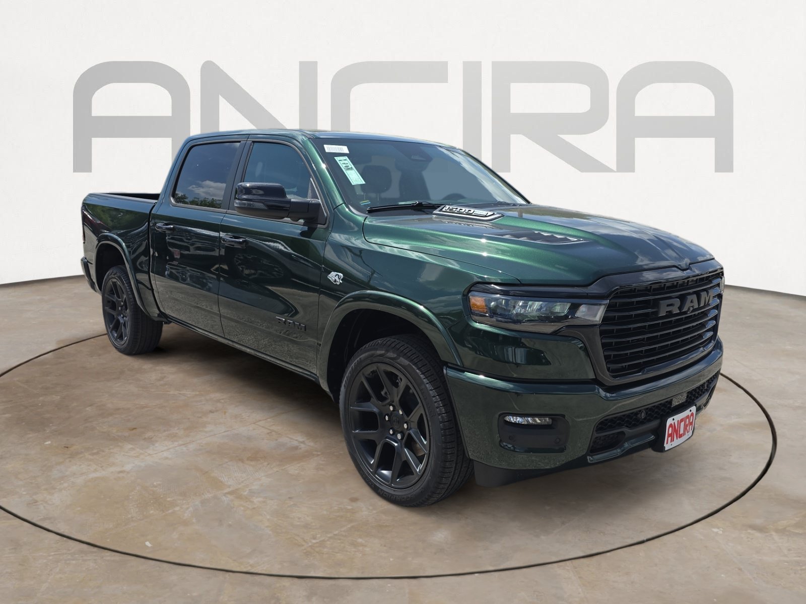 New 2026 Serrano Green Metallic RAM Laramie image 4