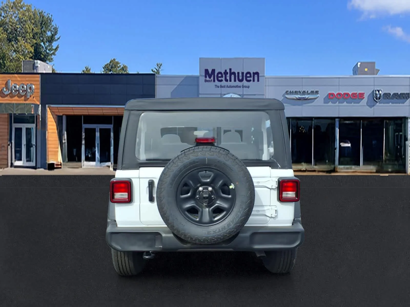 New 2026 Bright White Clearcoat Jeep Sport image 5
