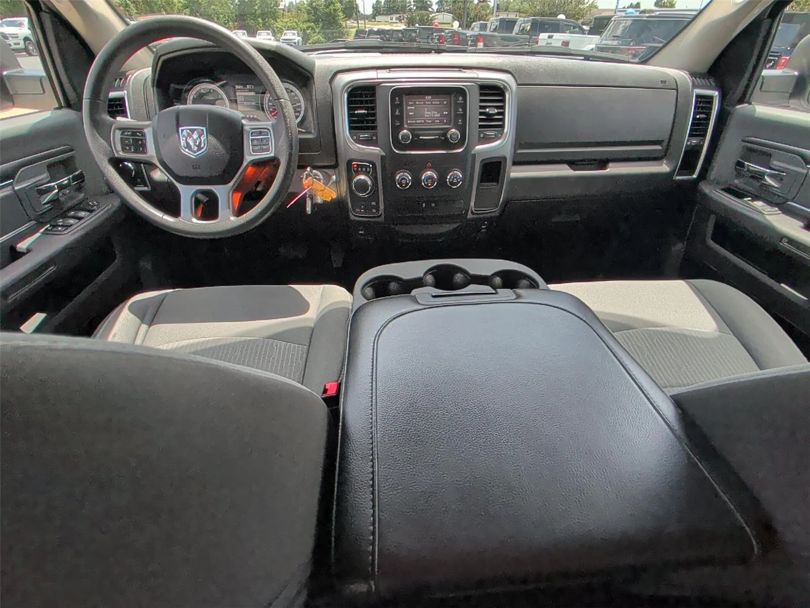 Used 2024 Bright White Clearcoat Ram SLT image 28