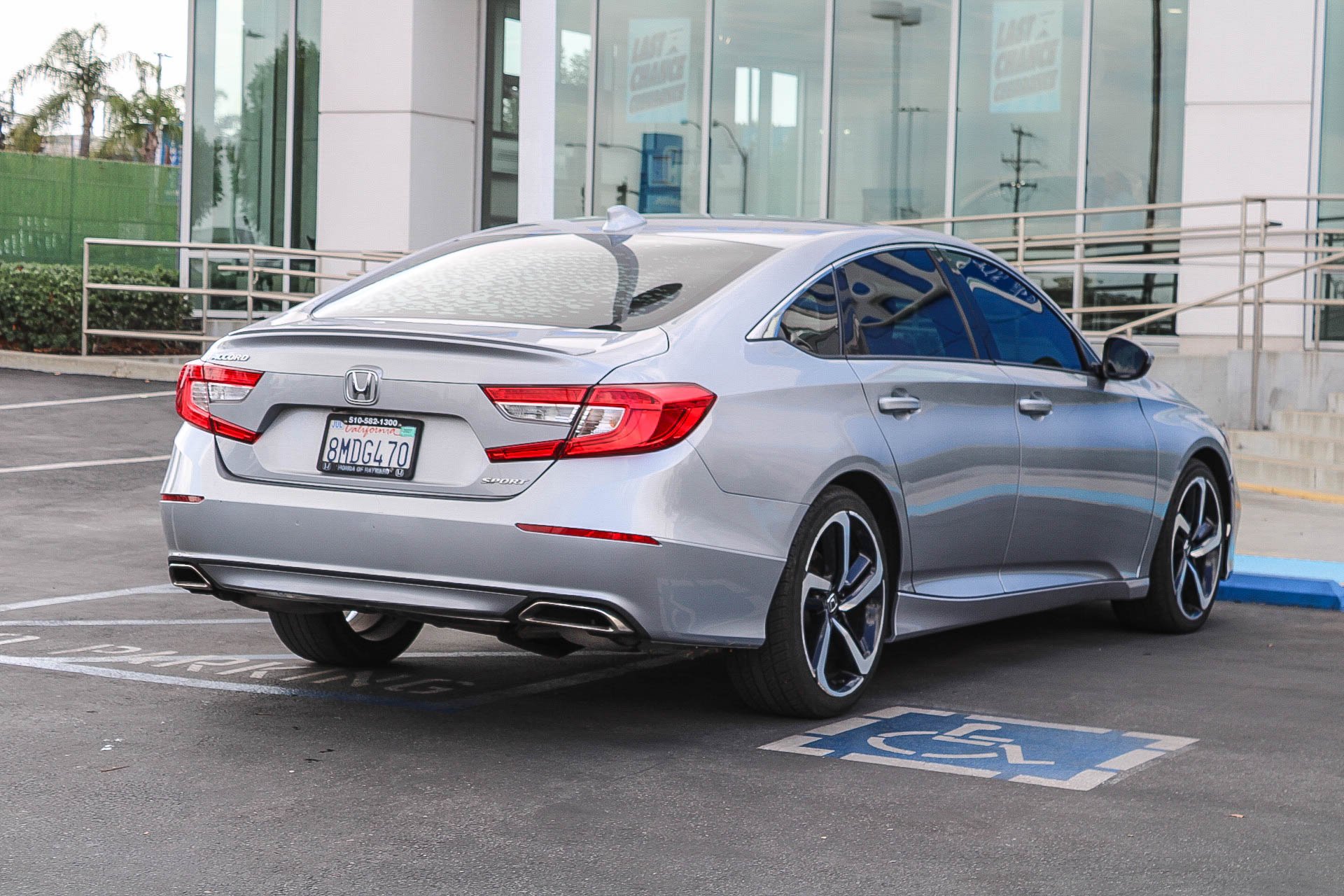 Used 2019 Lunar Silver Metallic Honda Sport 1.5T image 6