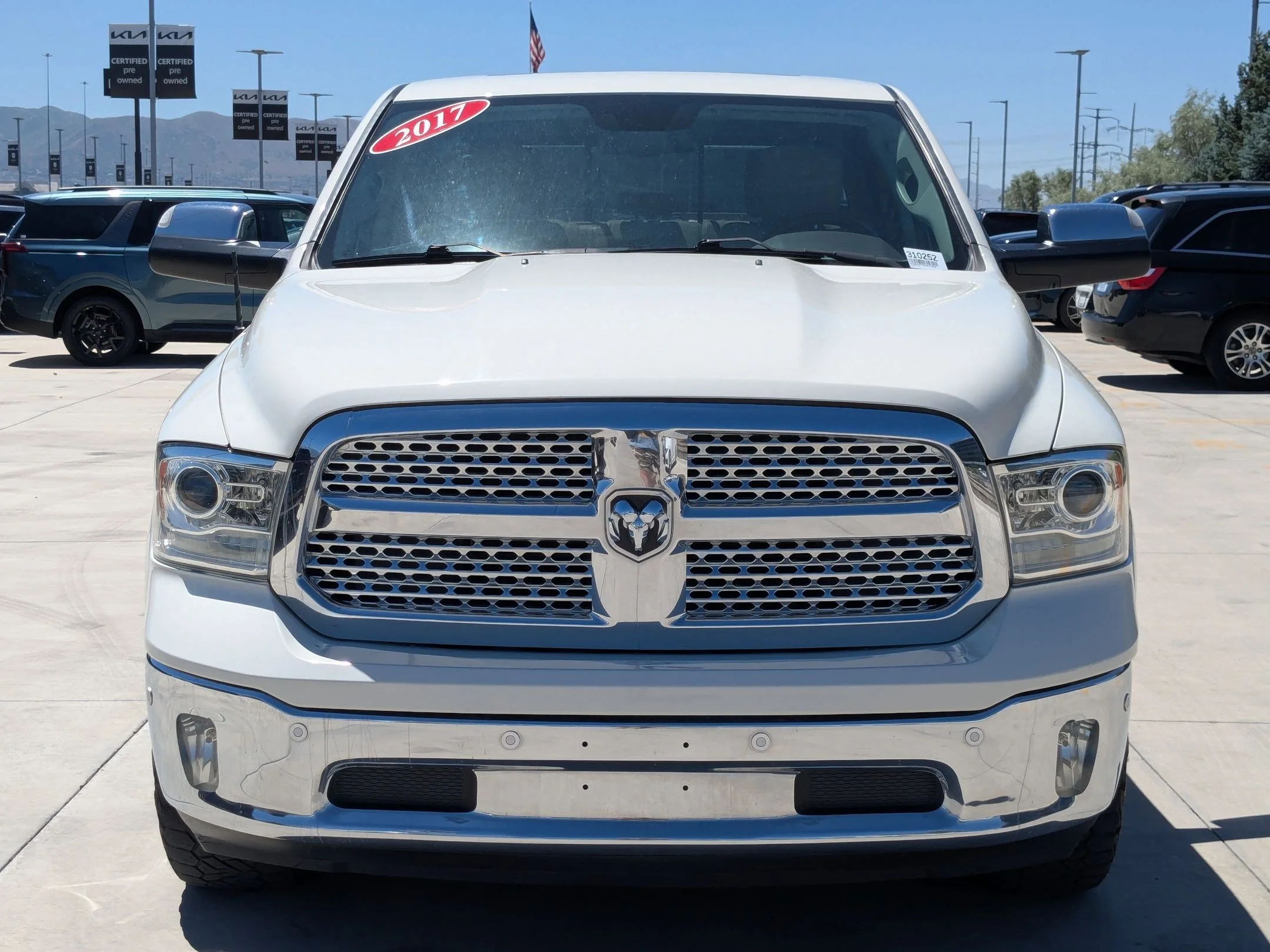 Used 2017 Pearl White Ram Laramie image 8