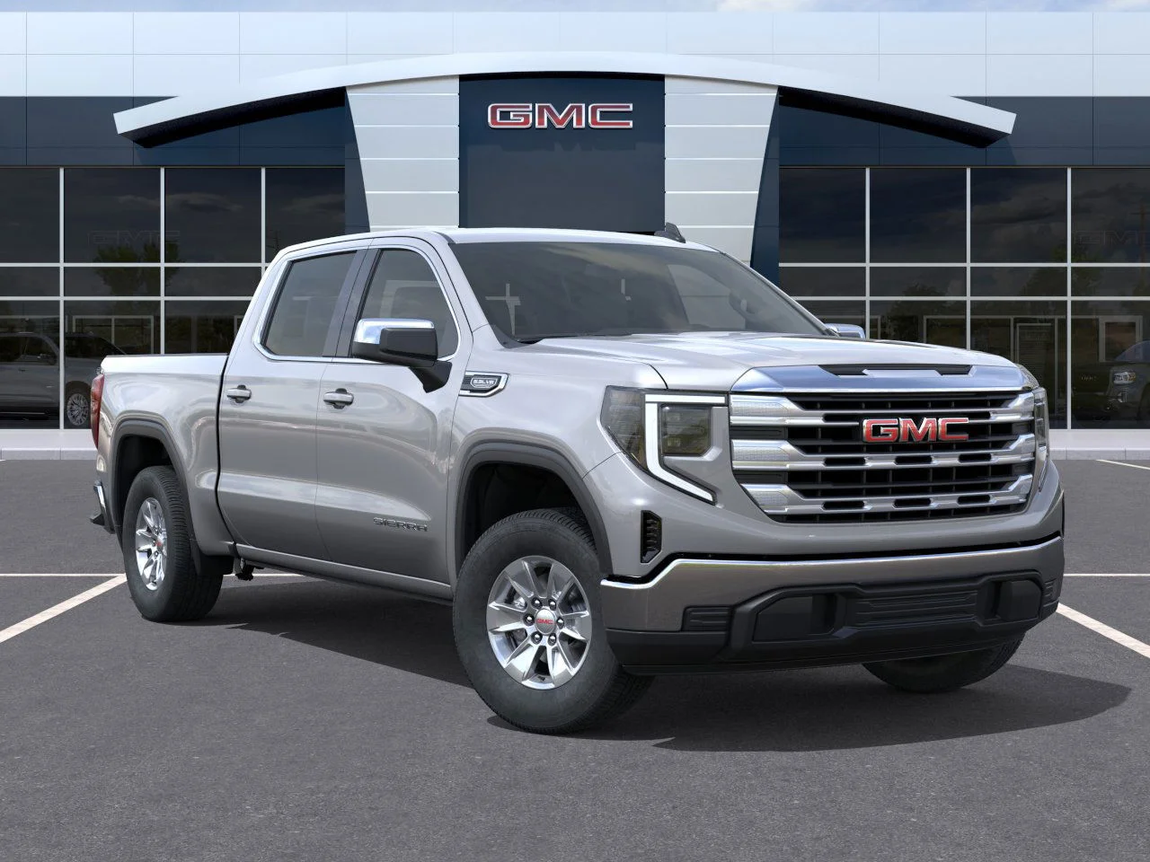 New 2026 Sterling Metallic GMC SLE image 27