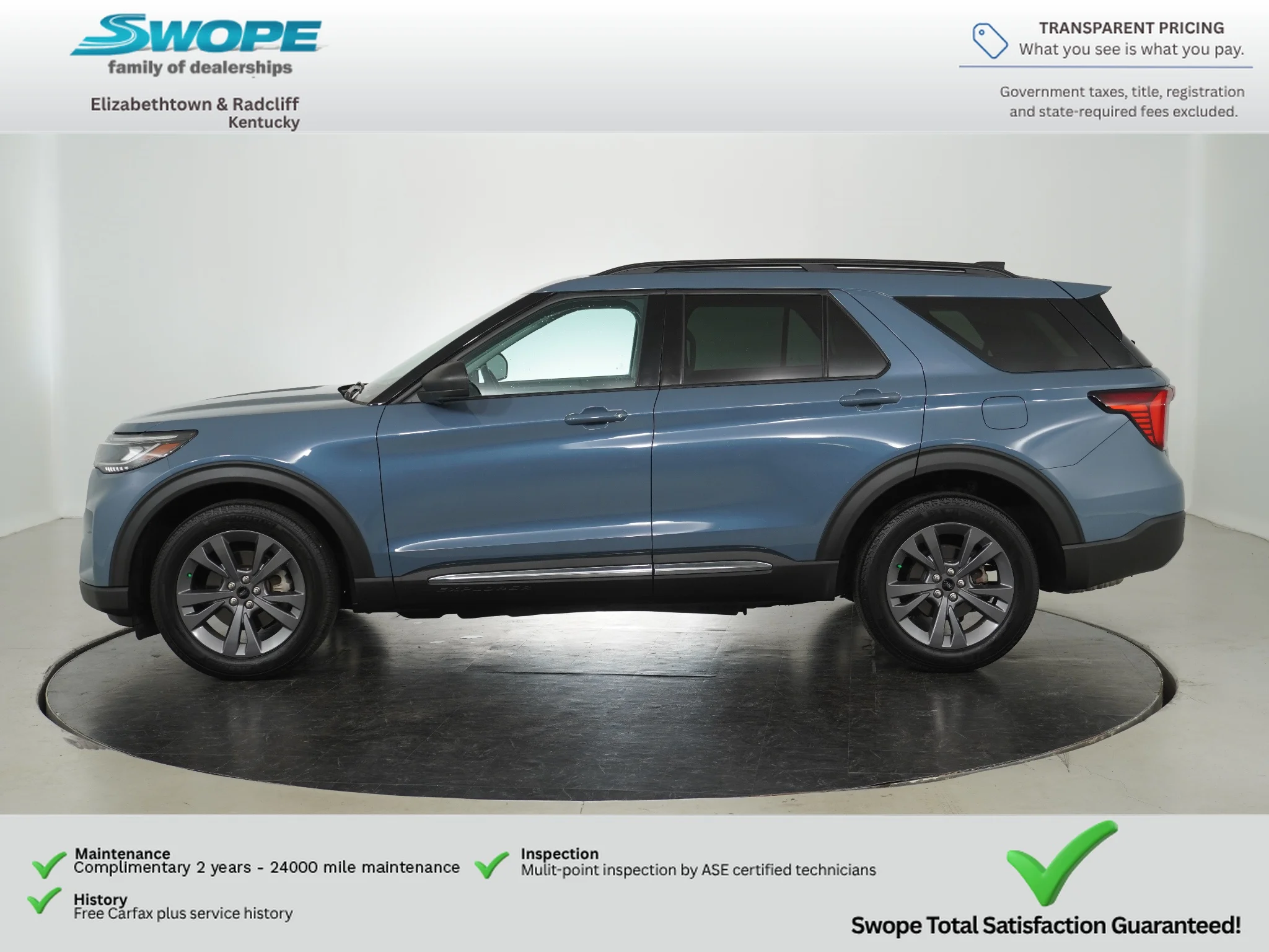 Certified Used 2025 Blue Ford Active image 6